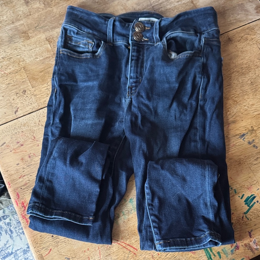 Flying Monkey Dark Blue Skinny Jeans
